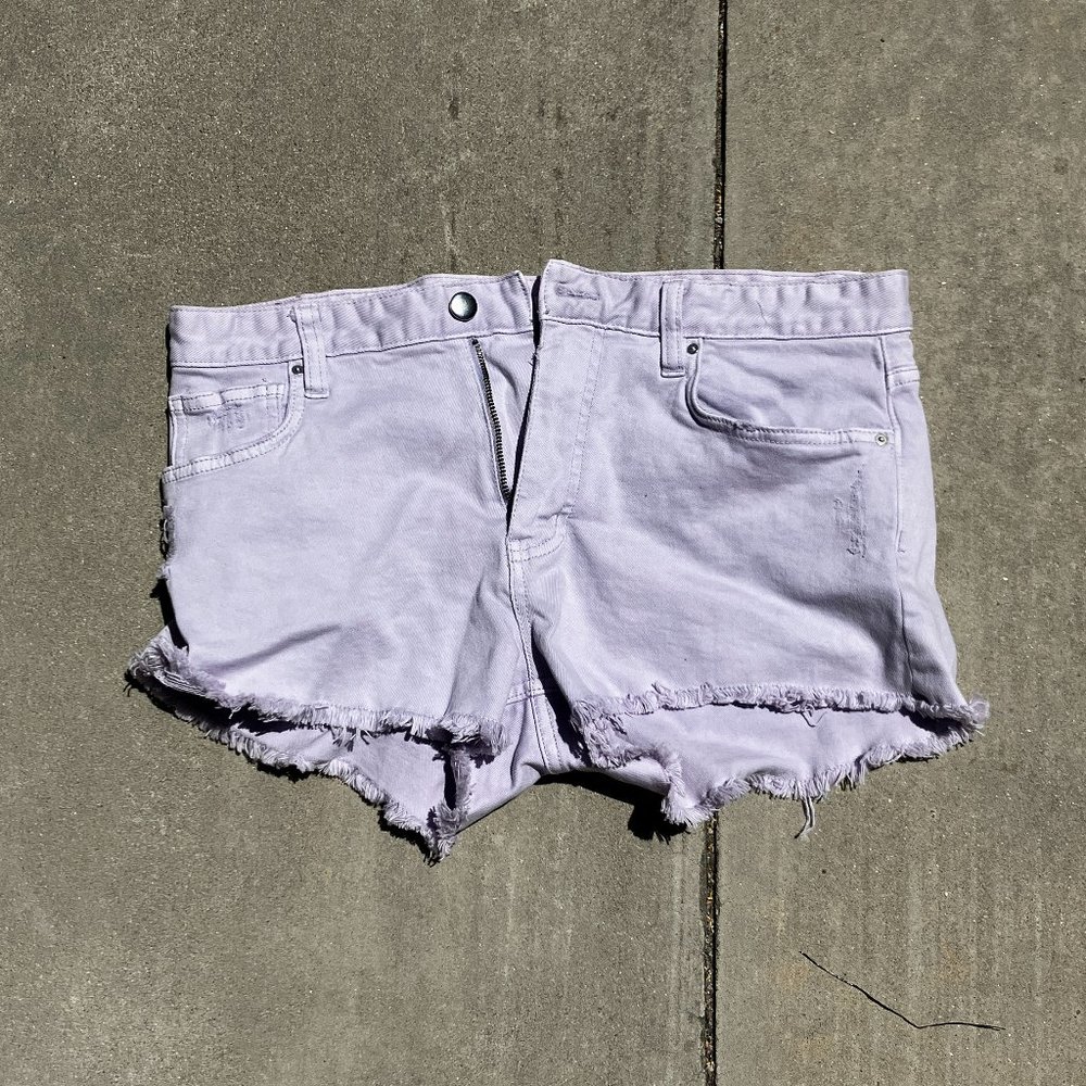 Pink H&M Jean Shorts